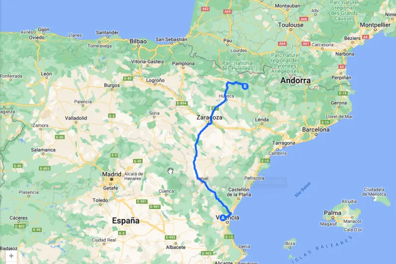 Nordkapp en autocaravana, Ainsa (España)