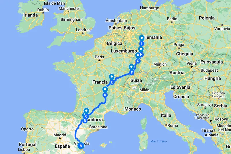 Nordkapp en autocaravana, Lich, Alemania
