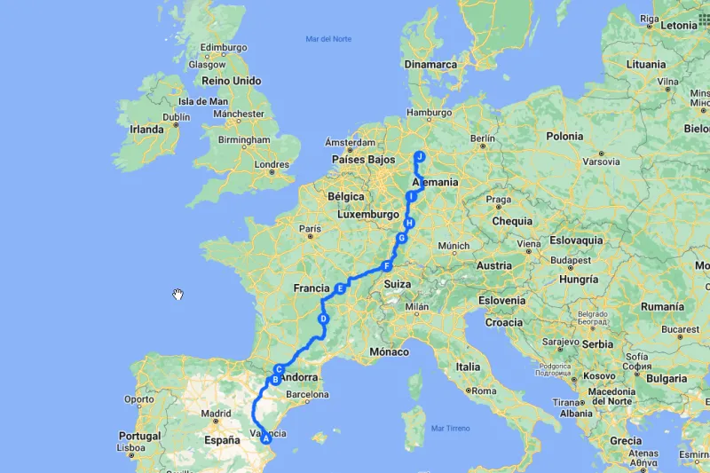 Nordkapp en autocaravana, Hamelín, Alemania
