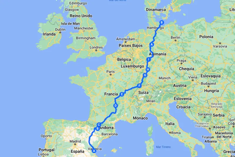 Nordkapp en autocaravana, Sütel, Alemania